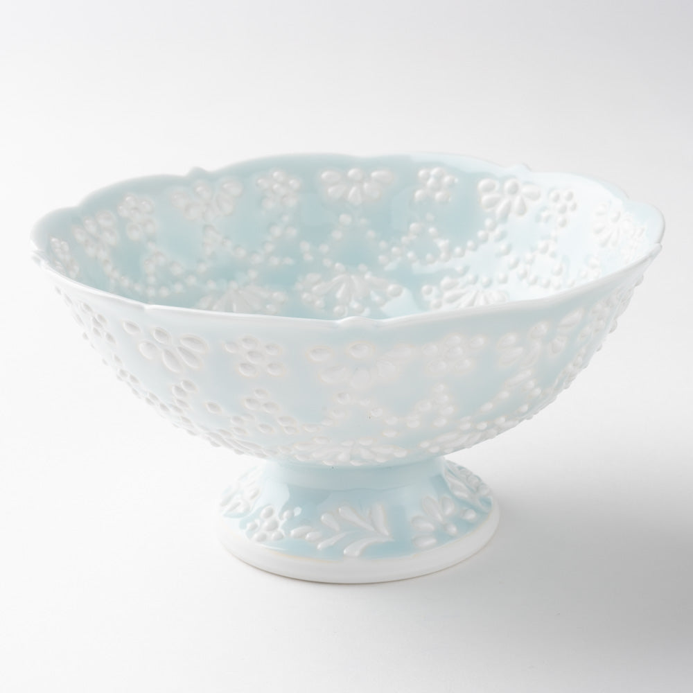 作家 大串真司 青磁華やぎデザートカップ 作家 大串真司 陶磁器作家もの