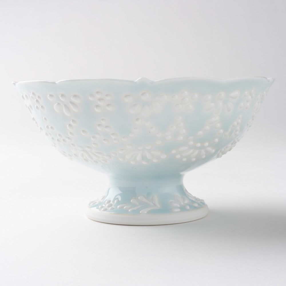 作家 大串真司 青磁華やぎデザートカップ 作家 大串真司 陶磁器作家もの