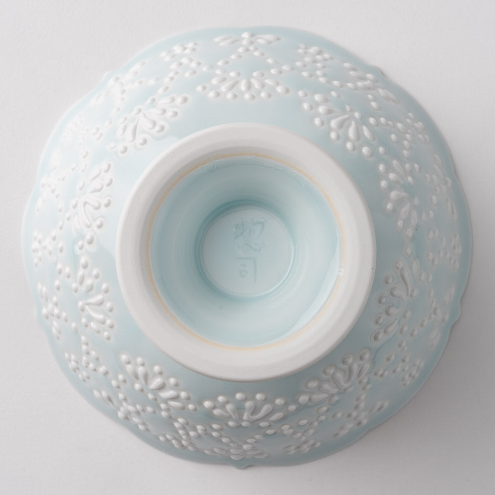 作家 大串真司 青磁華やぎデザートカップ 作家 大串真司 陶磁器作家もの