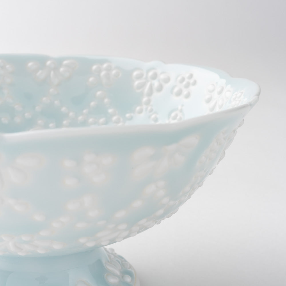 作家 大串真司 青磁華やぎデザートカップ 作家 大串真司 陶磁器作家もの