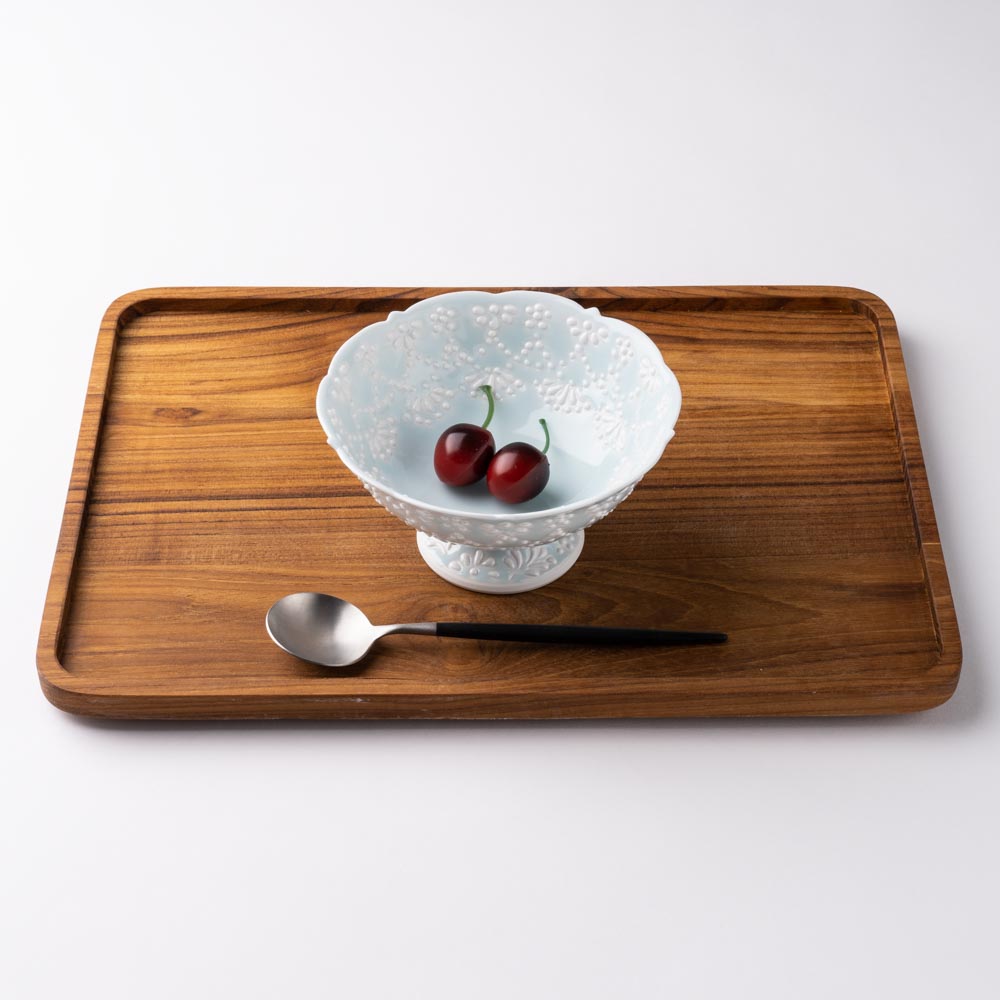 作家 大串真司 青磁華やぎデザートカップ 作家 大串真司 陶磁器作家もの