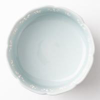 作家 大串真司 青磁小花多用鉢(小) 作家 大串真司 陶磁器作家もの