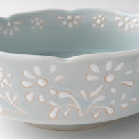 作家 大串真司 青磁小花多用鉢(小) 作家 大串真司 陶磁器作家もの
