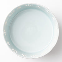 作家 大串真司 青磁小花多用鉢(大) 作家 大串真司 陶磁器作家もの