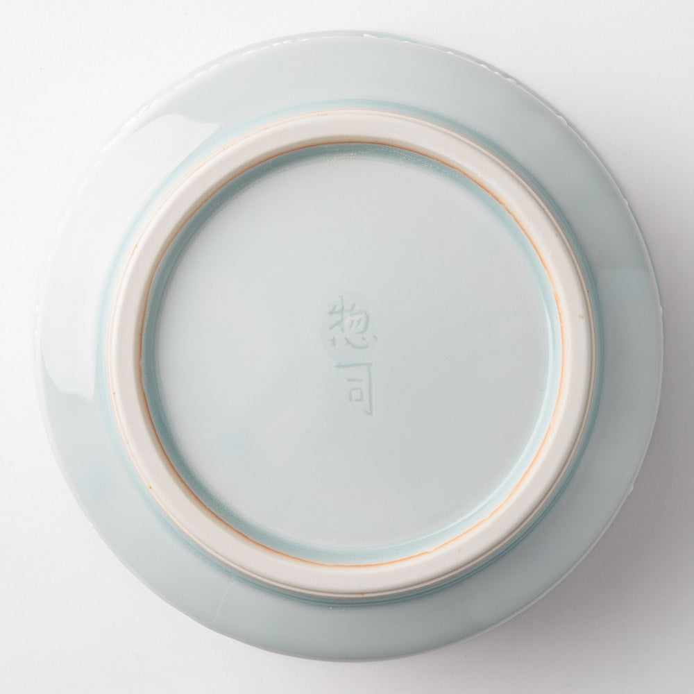 作家 大串真司 青磁小花多用鉢(大) 作家 大串真司 陶磁器作家もの