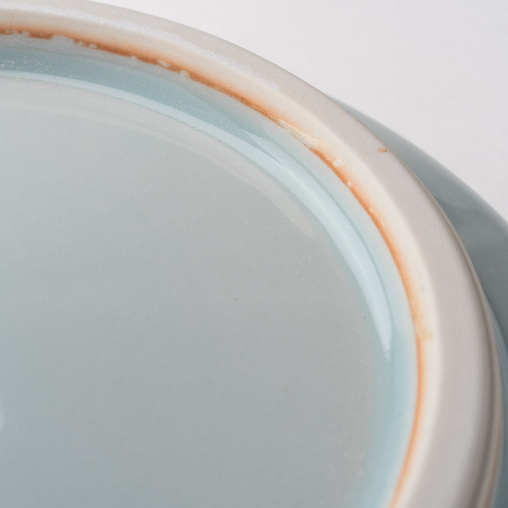 作家 大串真司 青磁小花多用鉢(大) 作家 大串真司 陶磁器作家もの