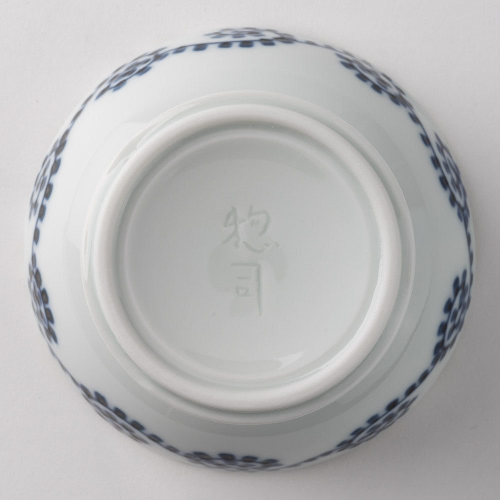 作家 大串真司 タコ唐草高台小付け 作家 大串真司 陶磁器作家もの