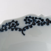 作家 大串真司 タコ唐草高台小付け 作家 大串真司 陶磁器作家もの