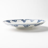 作家 大串真司 桔梗渕タコ唐草7寸皿 作家 大串真司 陶磁器作家もの