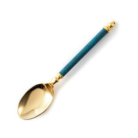 折燕ORI-EN Carino コーヒースプーン Gold & Blue アルチザン 金工もの