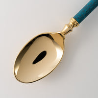 折燕ORI-EN Carino コーヒースプーン Gold & Blue アルチザン 金工もの