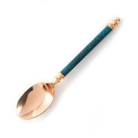 折燕ORI-EN Carino コーヒースプーン Pink Gold & Blue アルチザン 金工もの