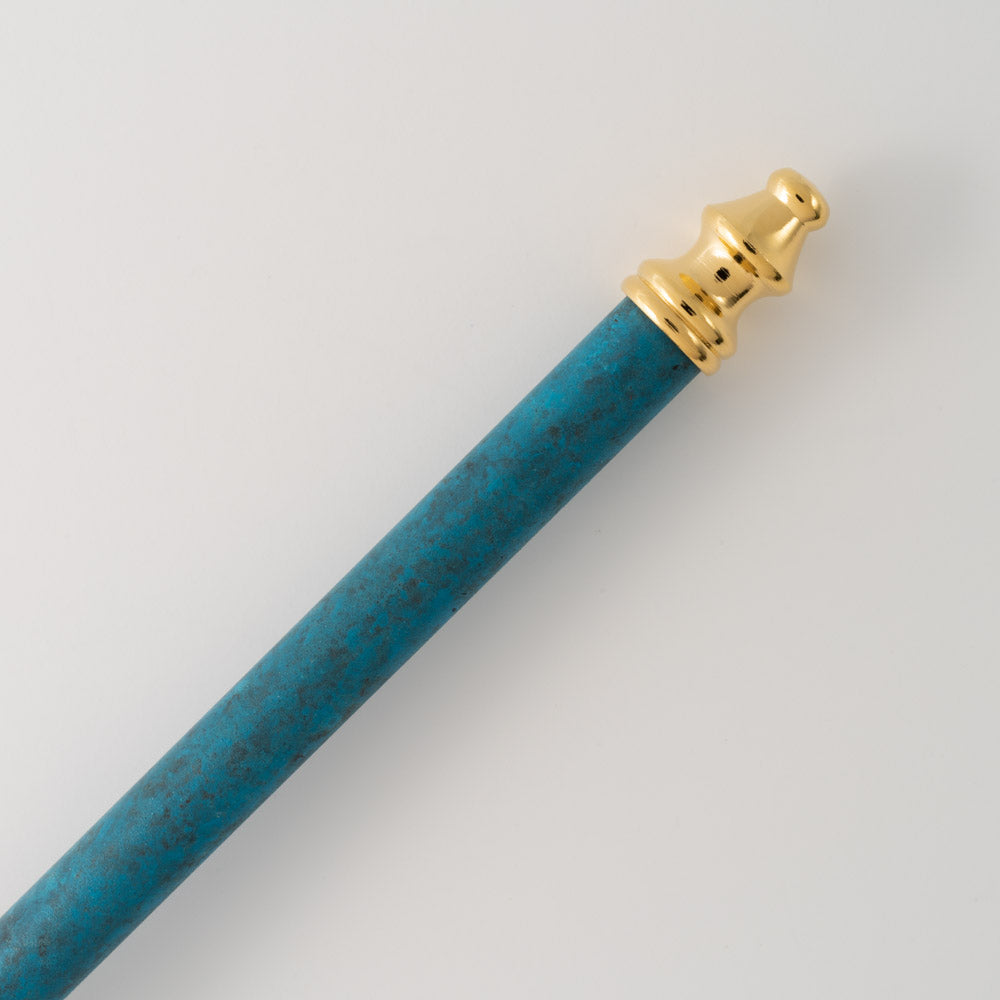 折燕ORI-EN Carino ヒメフォーク Gold & Blue アルチザン 金工もの