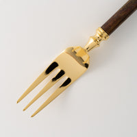 折燕ORI-EN Carino ヒメフォーク Gold & Copper Red アルチザン 金工もの