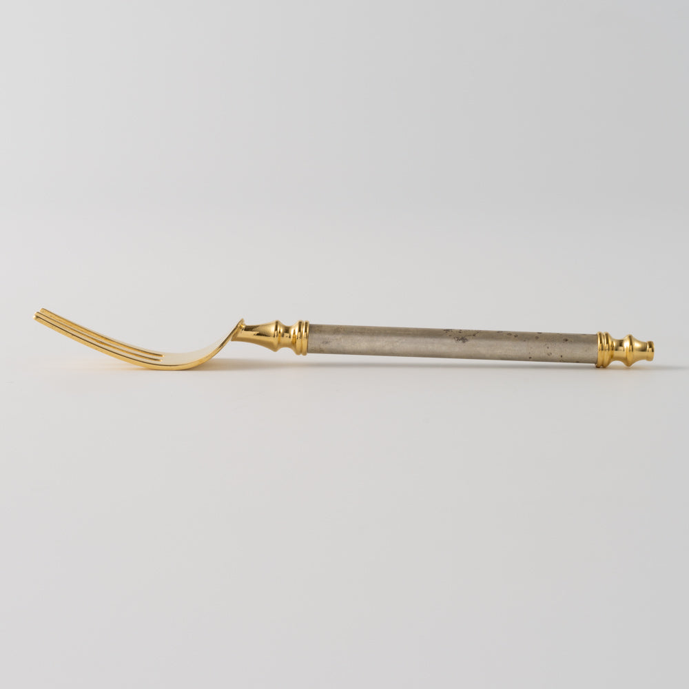 折燕ORI-EN Carino ヒメフォーク Gold & Antique Silver アルチザン 金工もの