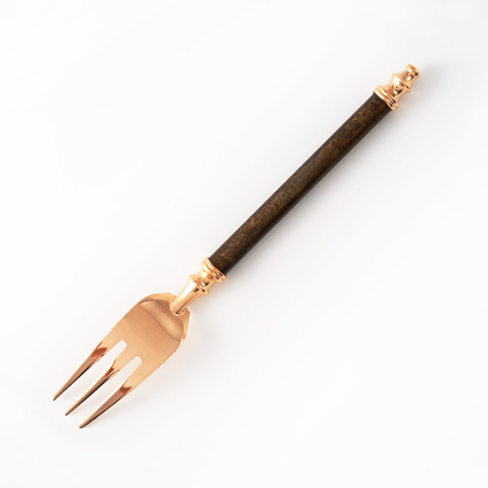 折燕ORI-EN Carino ヒメフォーク Pink Gold & Copper Red アルチザン 金工もの
