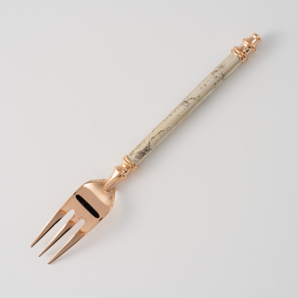 折燕ORI-EN Carino ヒメフォーク Pink Gold & Antique Silver アルチザン 金工もの