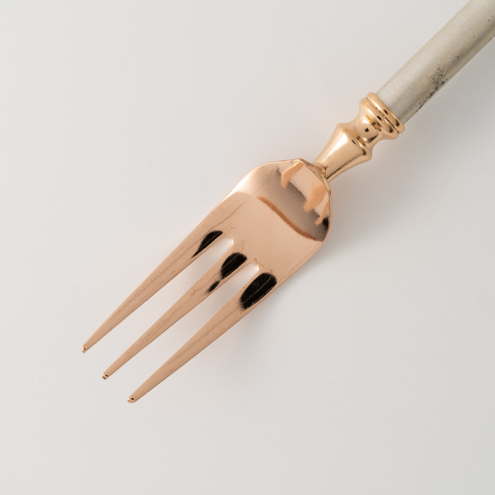 折燕ORI-EN Carino ヒメフォーク Pink Gold & Antique Silver アルチザン 金工もの