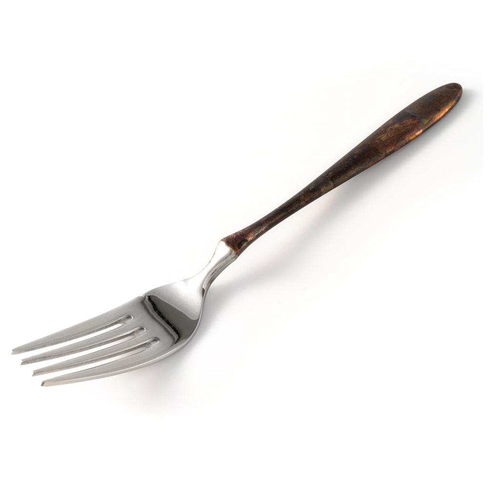 折燕ORI-EN Minato デザートフォーク Copper Red アルチザン 金工もの