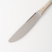 折燕ORI-EN Minato デザートナイフ Antique Silver アルチザン 金工もの