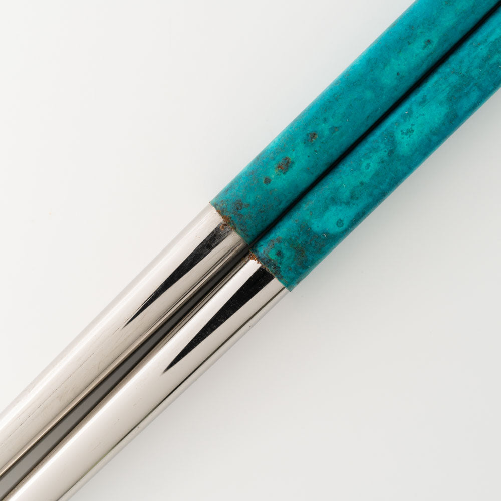 折燕ORI-EN 箸 Blue アルチザン 金工もの