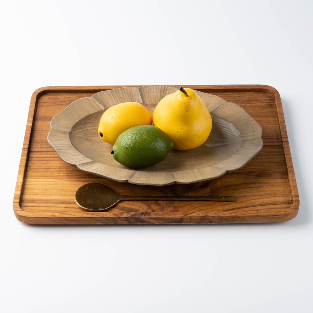 作家 岡野達也 花型 オーバルリム 中 草木染 作家 岡野達也 木工もの