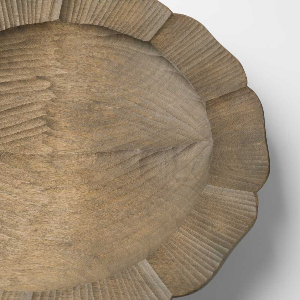 作家 岡野達也 花皿 草木染 作家 岡野達也 木工もの