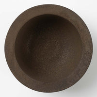 作家 冨部咲喜子 鉄釉リム小鉢 作家 冨部咲喜子 陶磁器作家もの