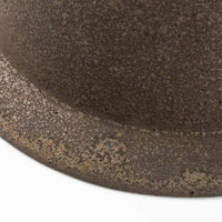 作家 冨部咲喜子 鉄釉リム小鉢 作家 冨部咲喜子 陶磁器作家もの