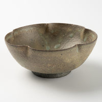 作家 冨部咲喜子 粉引梅型小鉢 作家 冨部咲喜子 陶磁器作家もの