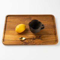 作家 冨部咲喜子 鉄釉輪花マグカップ 作家 冨部咲喜子 陶磁器作家もの