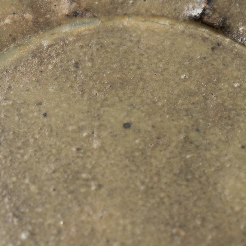 作家 冨部咲喜子 粉引リム輪花豆皿 作家 冨部咲喜子 陶磁器作家もの