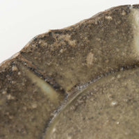 作家 冨部咲喜子 粉引リム輪花豆皿 作家 冨部咲喜子 陶磁器作家もの