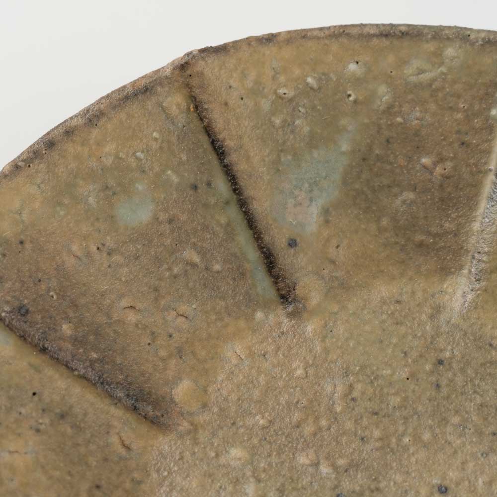 作家 冨部咲喜子 粉引八角輪花豆皿 作家 冨部咲喜子 陶磁器作家もの