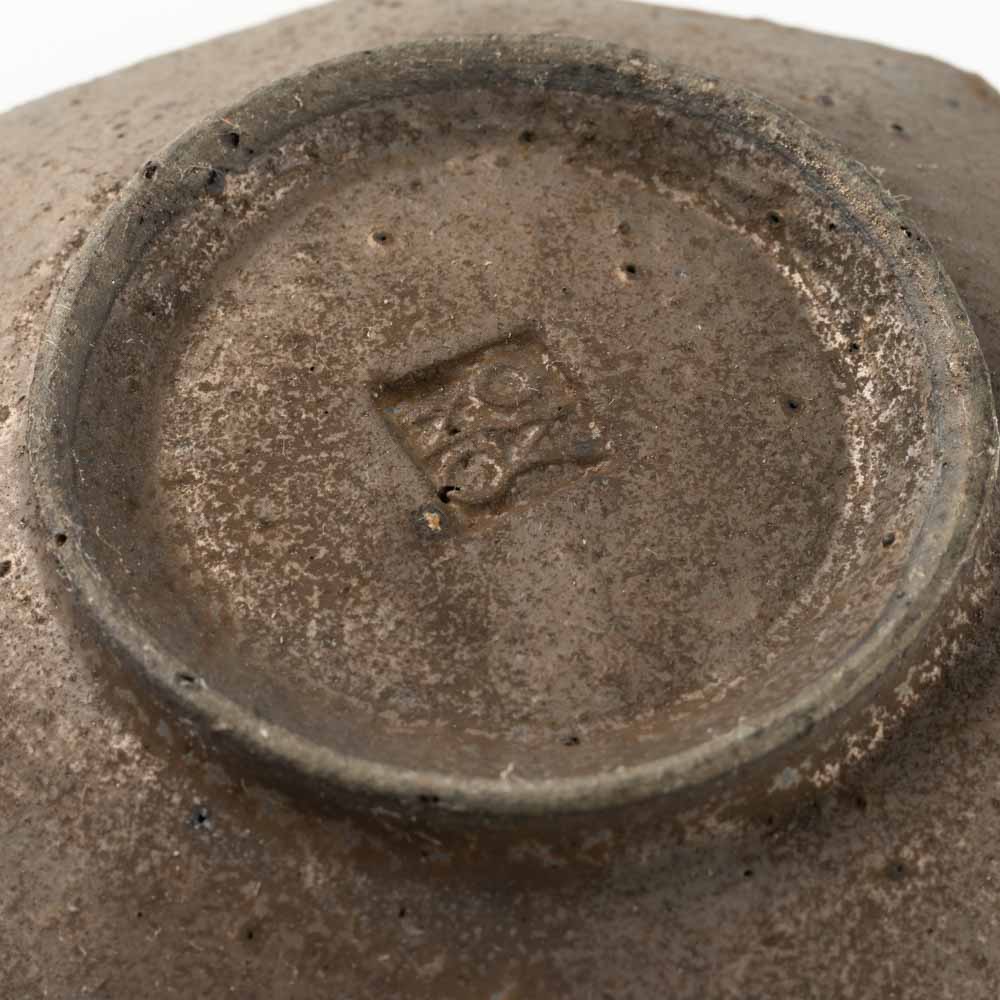 作家 冨部咲喜子 鉄釉八角豆皿 作家 冨部咲喜子 陶磁器作家もの