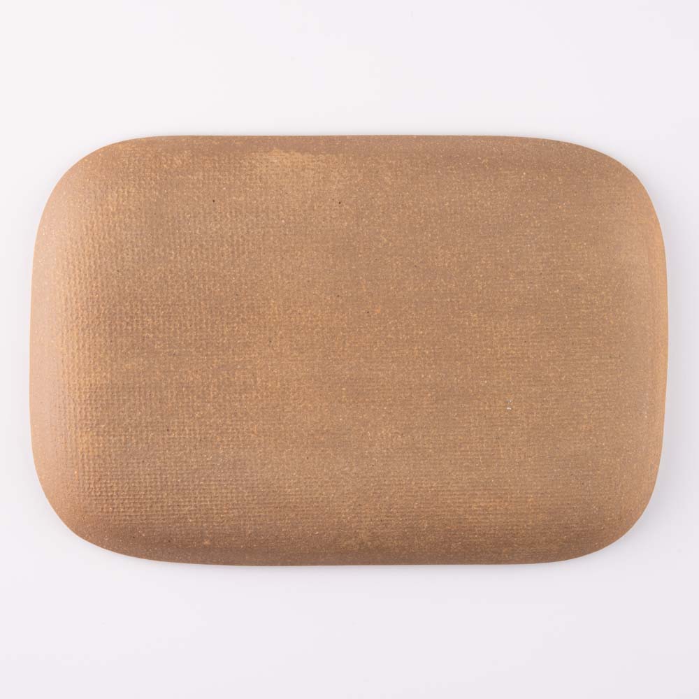 やちむん 一翠窯 長方皿(小) 呉須丸紋 やちむん 一翠窯 やちむん