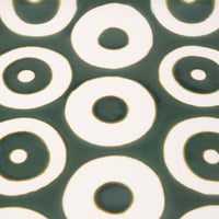 やちむん 一翠窯 長方皿(小) ヘゴ 緑 やちむん 一翠窯 やちむん