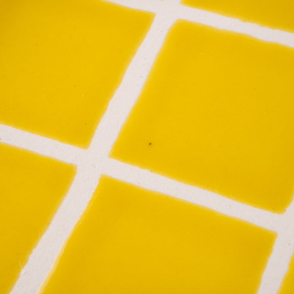 やちむん 一翠窯 長方皿(小) タイル 黄 やちむん 一翠窯 やちむん