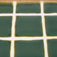 やちむん 一翠窯 長方皿(小) タイル 緑 やちむん 一翠窯 やちむん