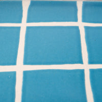 やちむん 一翠窯 長方皿(小) タイル 水色 やちむん 一翠窯 やちむん