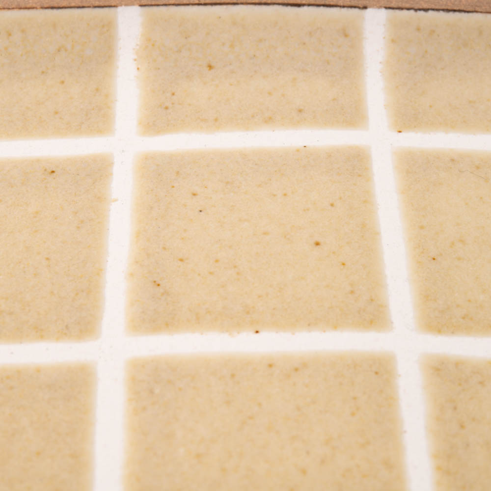 やちむん 一翠窯 長方皿(小) タイル 白(キビ灰) やちむん 一翠窯 やちむん