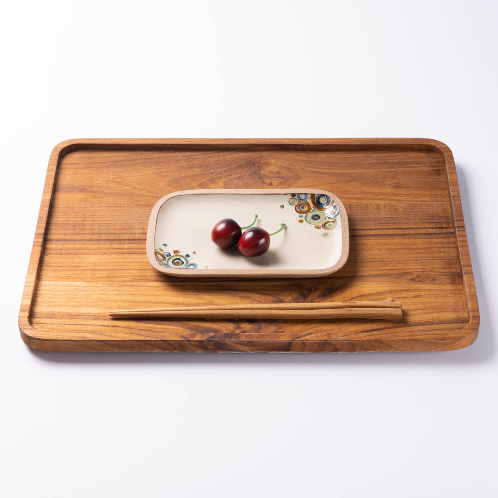 やちむん 一翠窯 長方皿(小) シャボン やちむん 一翠窯 やちむん