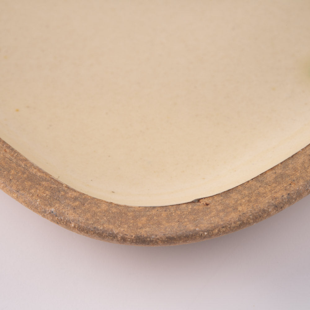 やちむん 一翠窯 長方皿(小) シャボン やちむん 一翠窯 やちむん