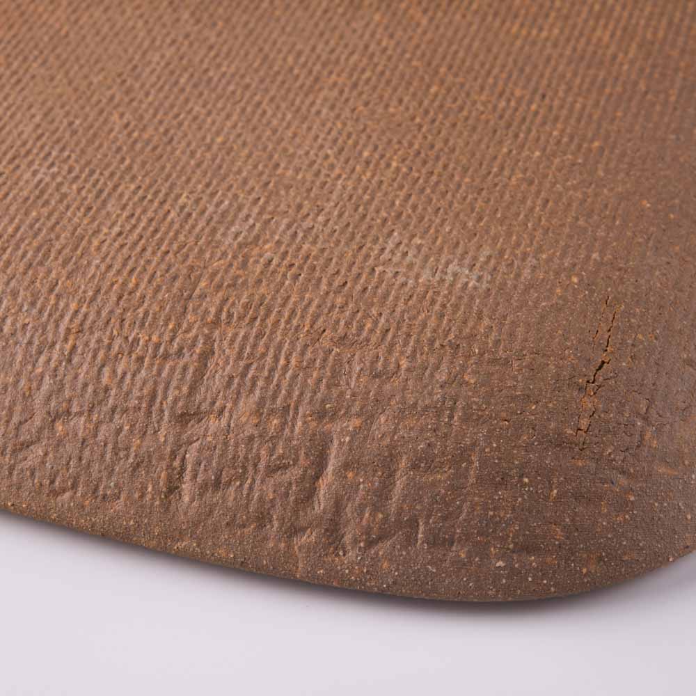 やちむん 一翠窯 長方皿(長) ヘゴ 黄 やちむん 一翠窯 やちむん