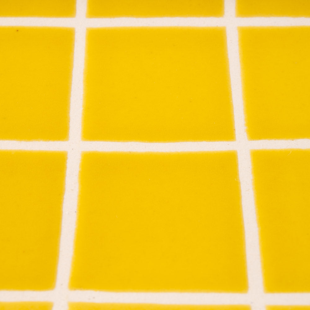 やちむん 一翠窯 長方皿(長) タイル 黄 やちむん 一翠窯 やちむん