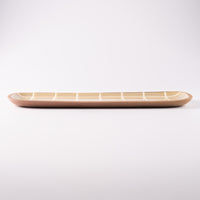 やちむん 一翠窯 長方皿(長) タイル 白(キビ灰) やちむん 一翠窯 やちむん