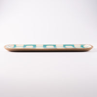 やちむん 一翠窯 長方皿(長) ソーダ やちむん 一翠窯 やちむん