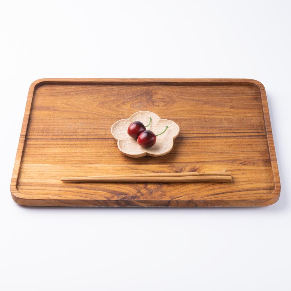 作家 田中陽三 豆皿 梅(ウレタンオイル) 作家 田中陽三 木工もの