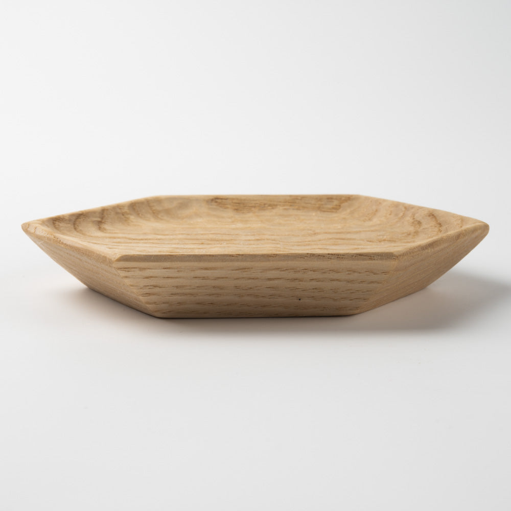 作家 田中陽三 豆皿 亀甲(ウレタンオイル) 作家 田中陽三 木工もの