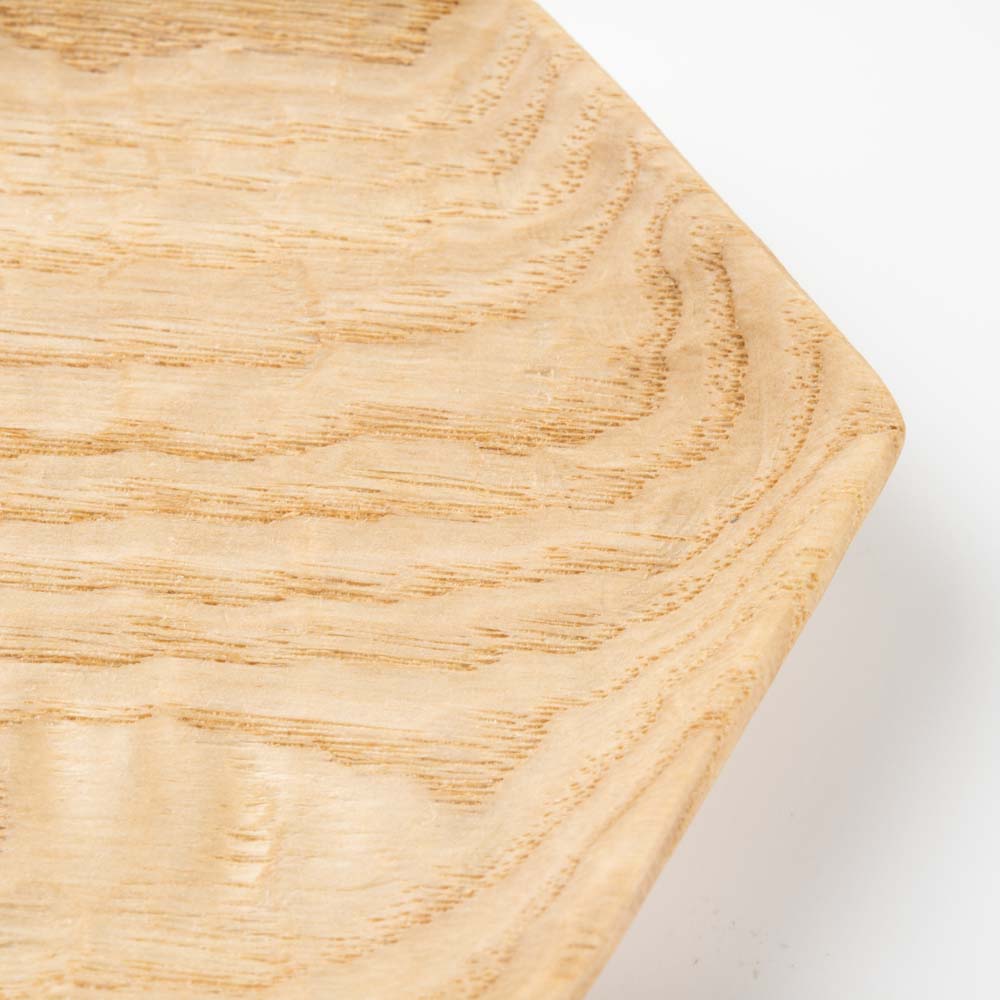 作家 田中陽三 豆皿 亀甲(ウレタンオイル) 作家 田中陽三 木工もの